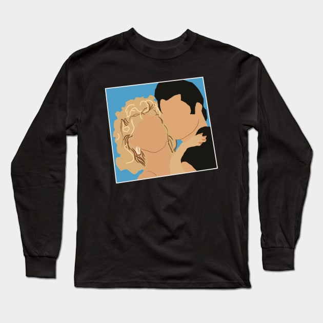 Grease Long Sleeve T-Shirt by BadDrawnStuff